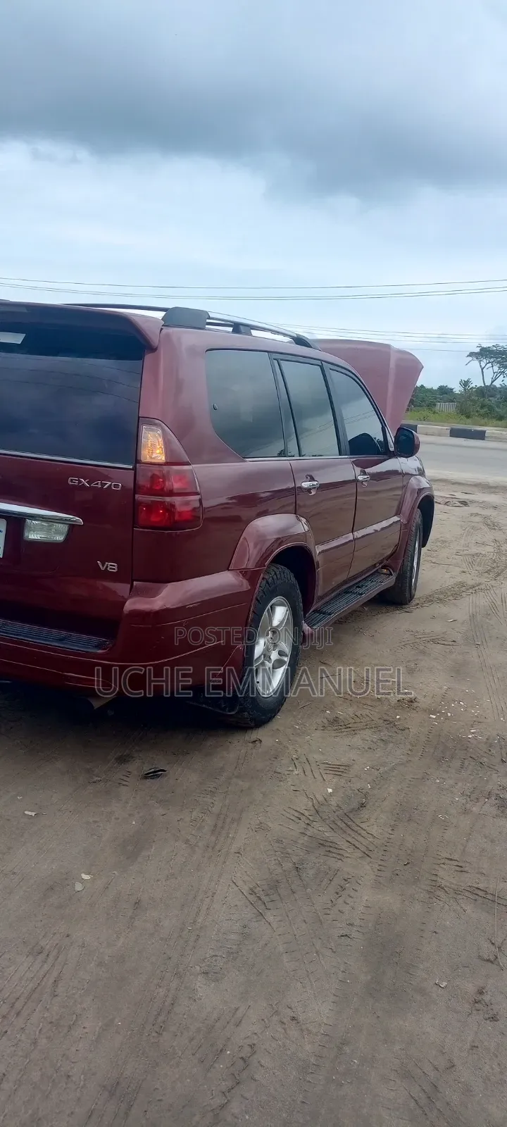 Lexus GX 2008 Red