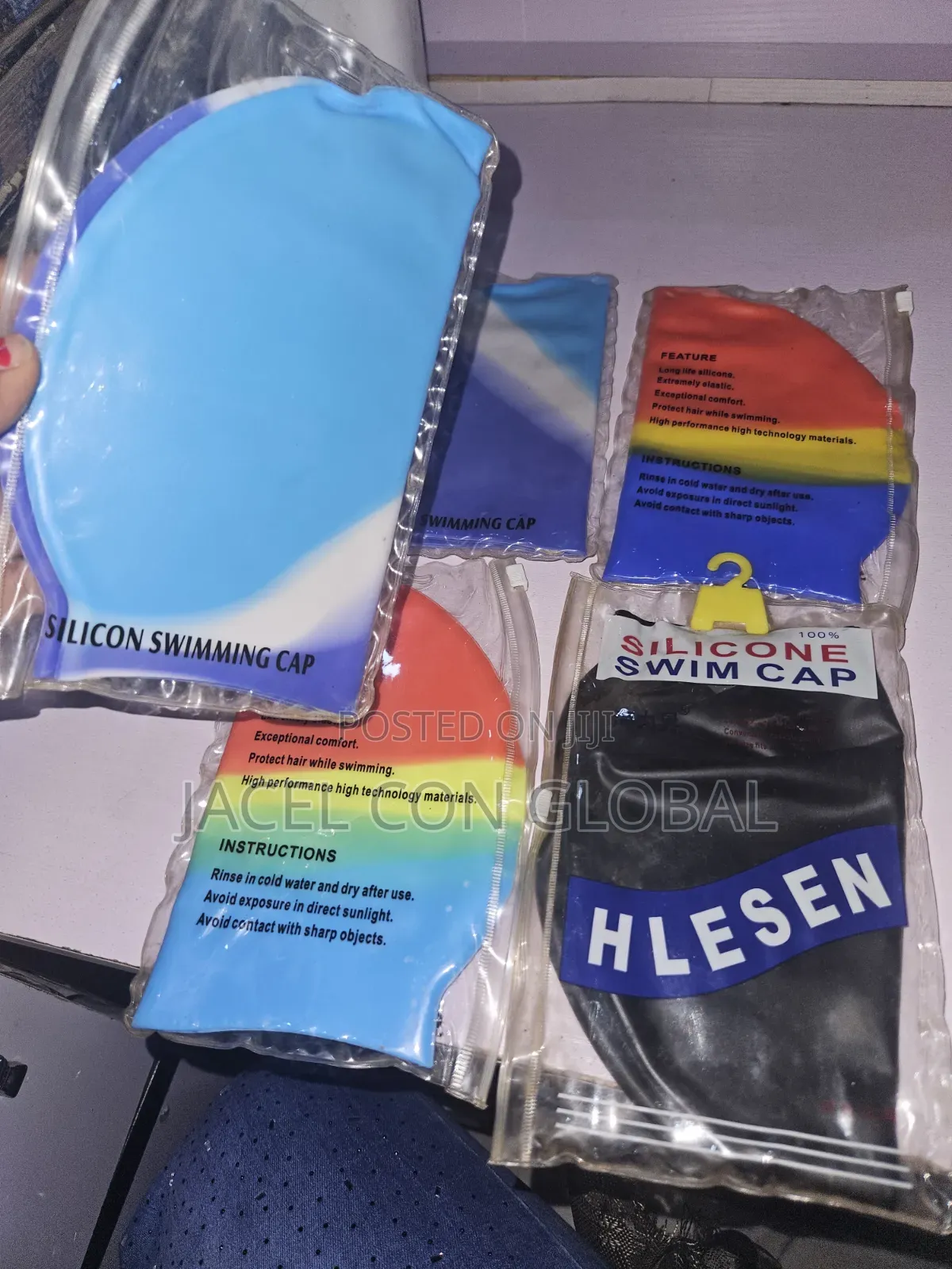 Swimming Cap (Rainbow Design)