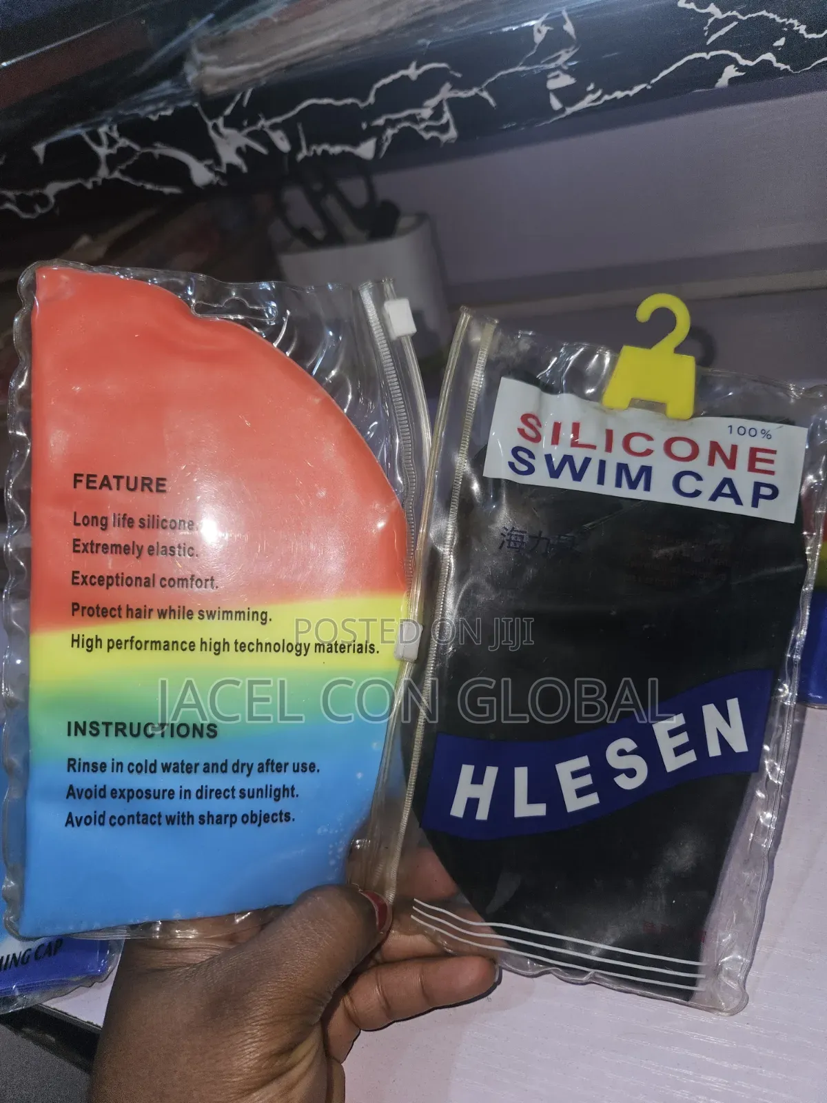 Swimming Cap (Rainbow Design)