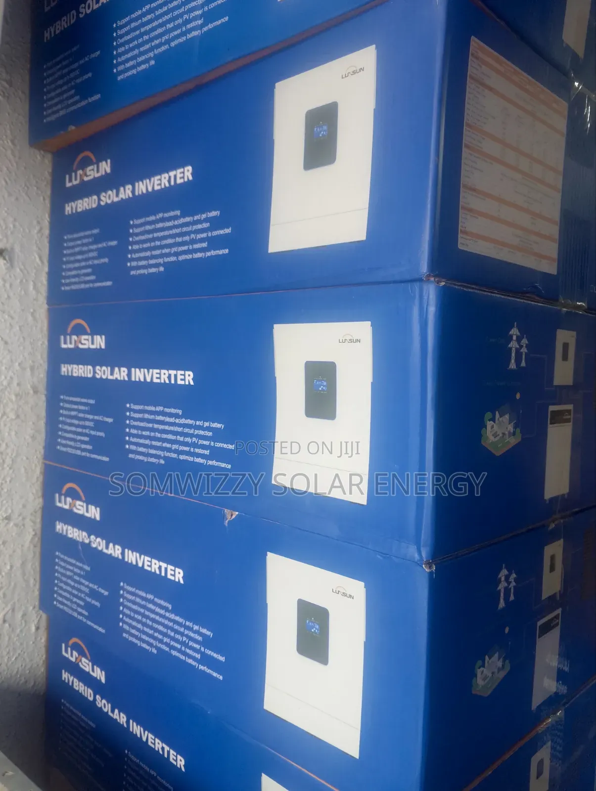 High Quality 6.2kva Luxsun Hybrid Inverter 48v.