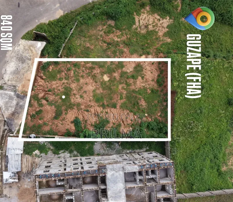 840Sqm Residential Land in Guzape for Sale