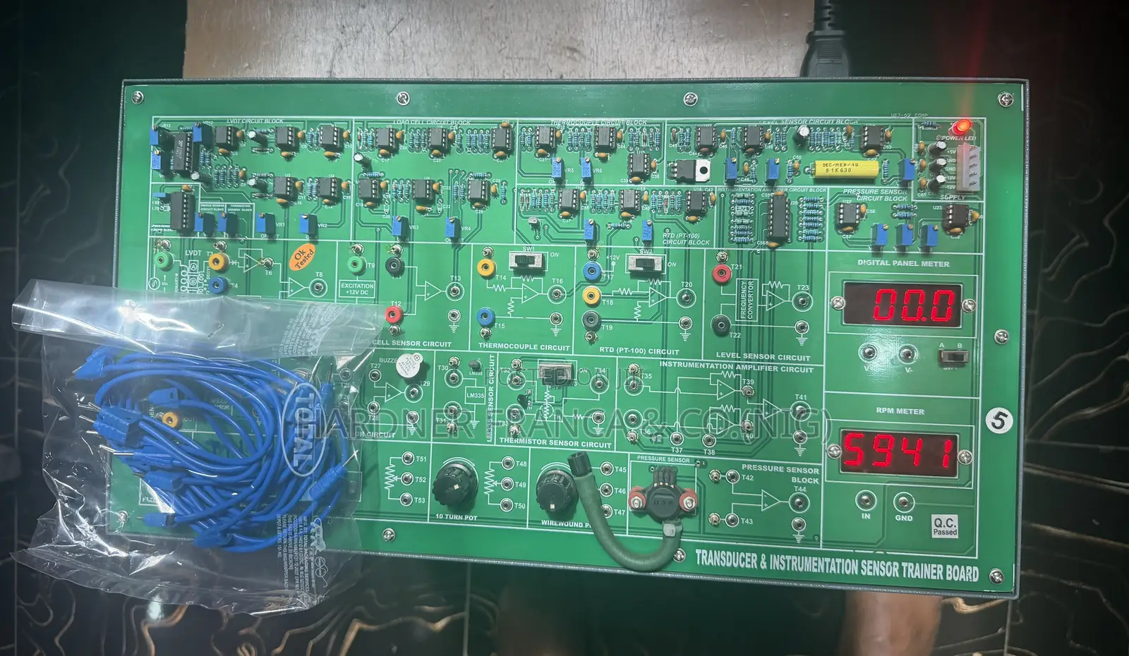 Instrumentation Trainer Using Transducers