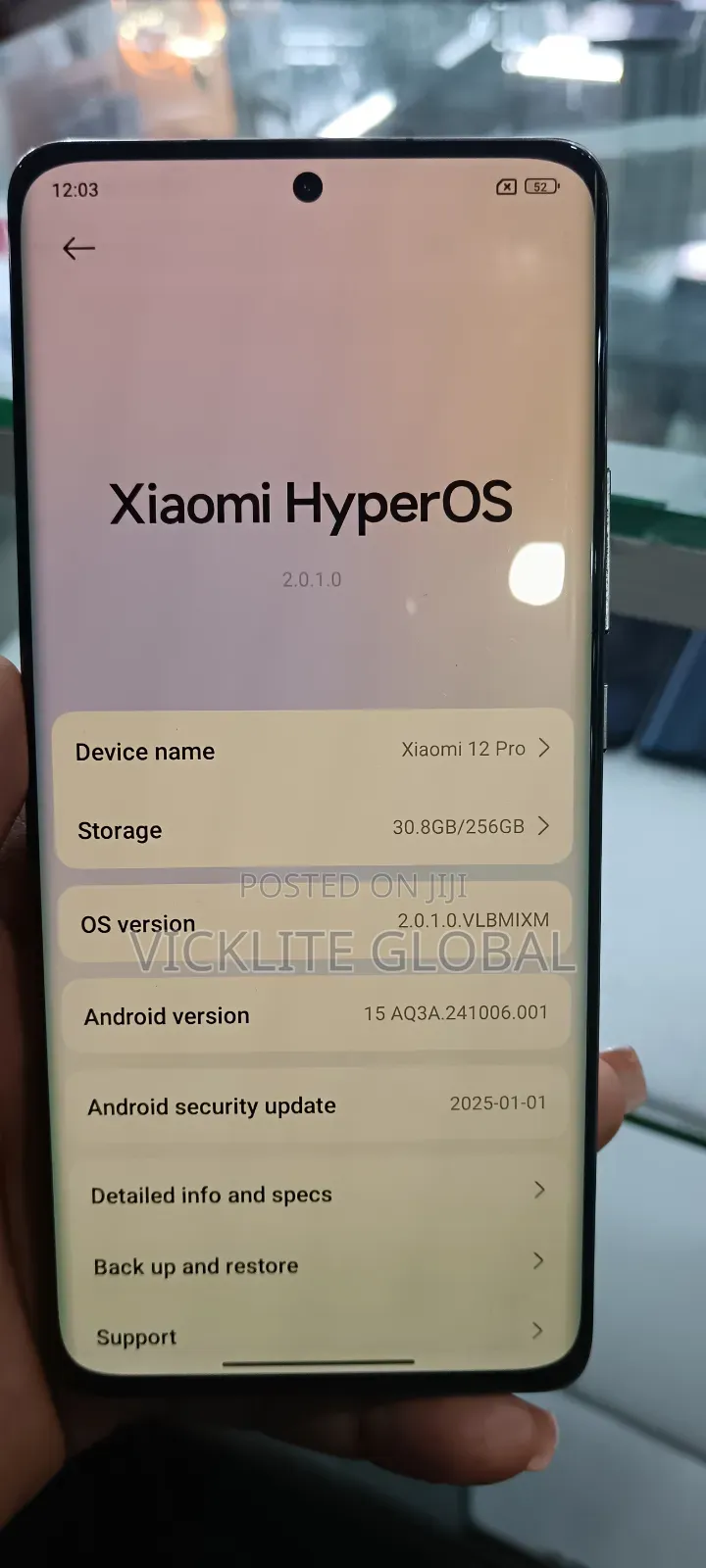 Xiaomi 12 Pro 256 GB Gray