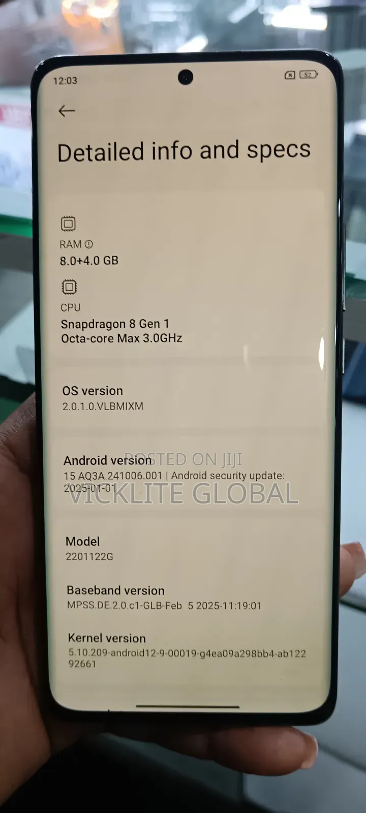 Xiaomi 12 Pro 256 GB Gray