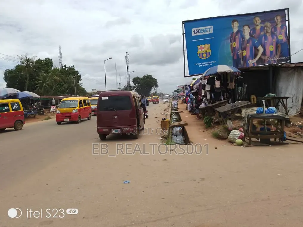 Along the Major Road Land for Sale