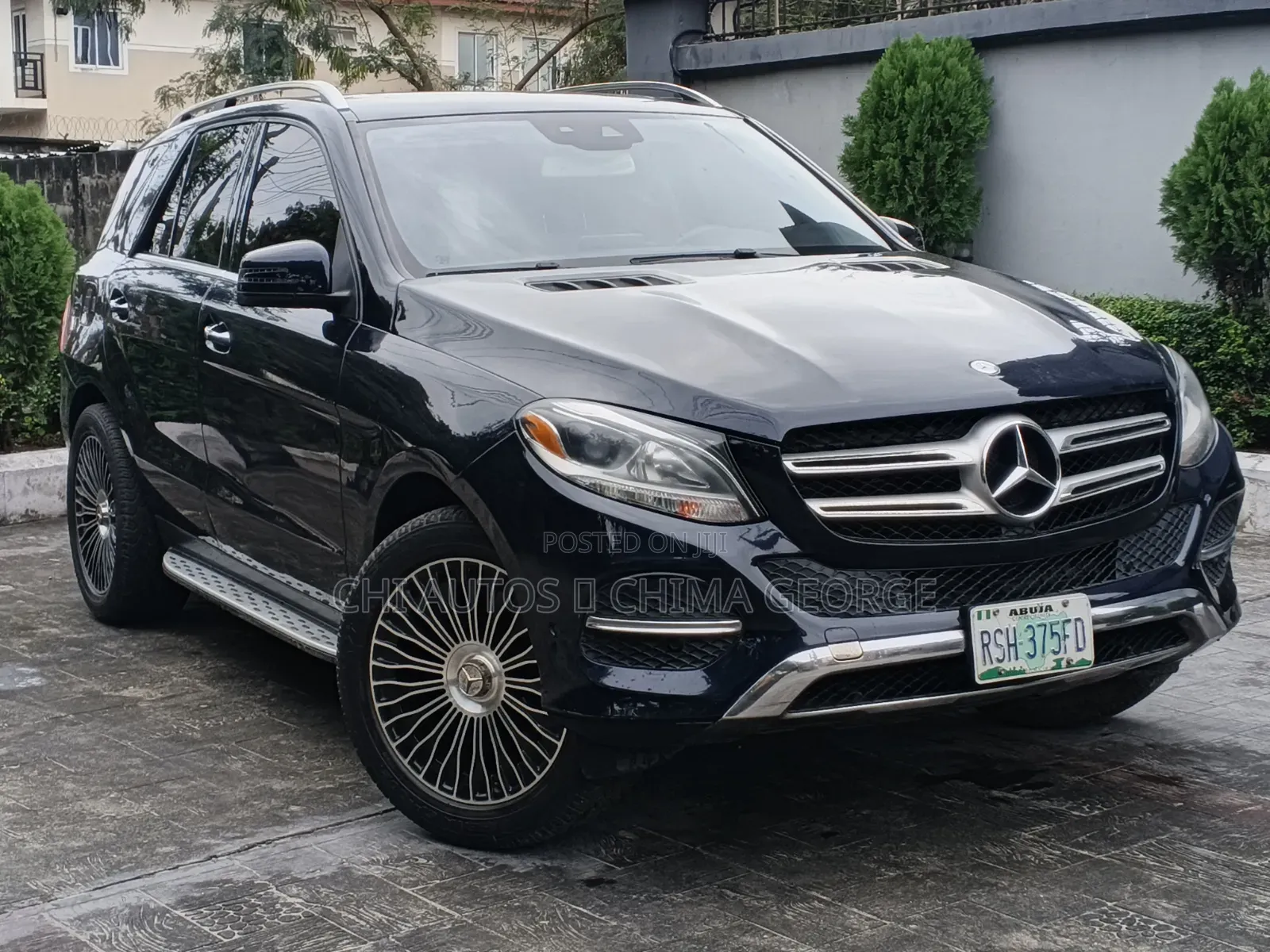 Mercedes-Benz GLE-Class GLE 350 2016 Blue