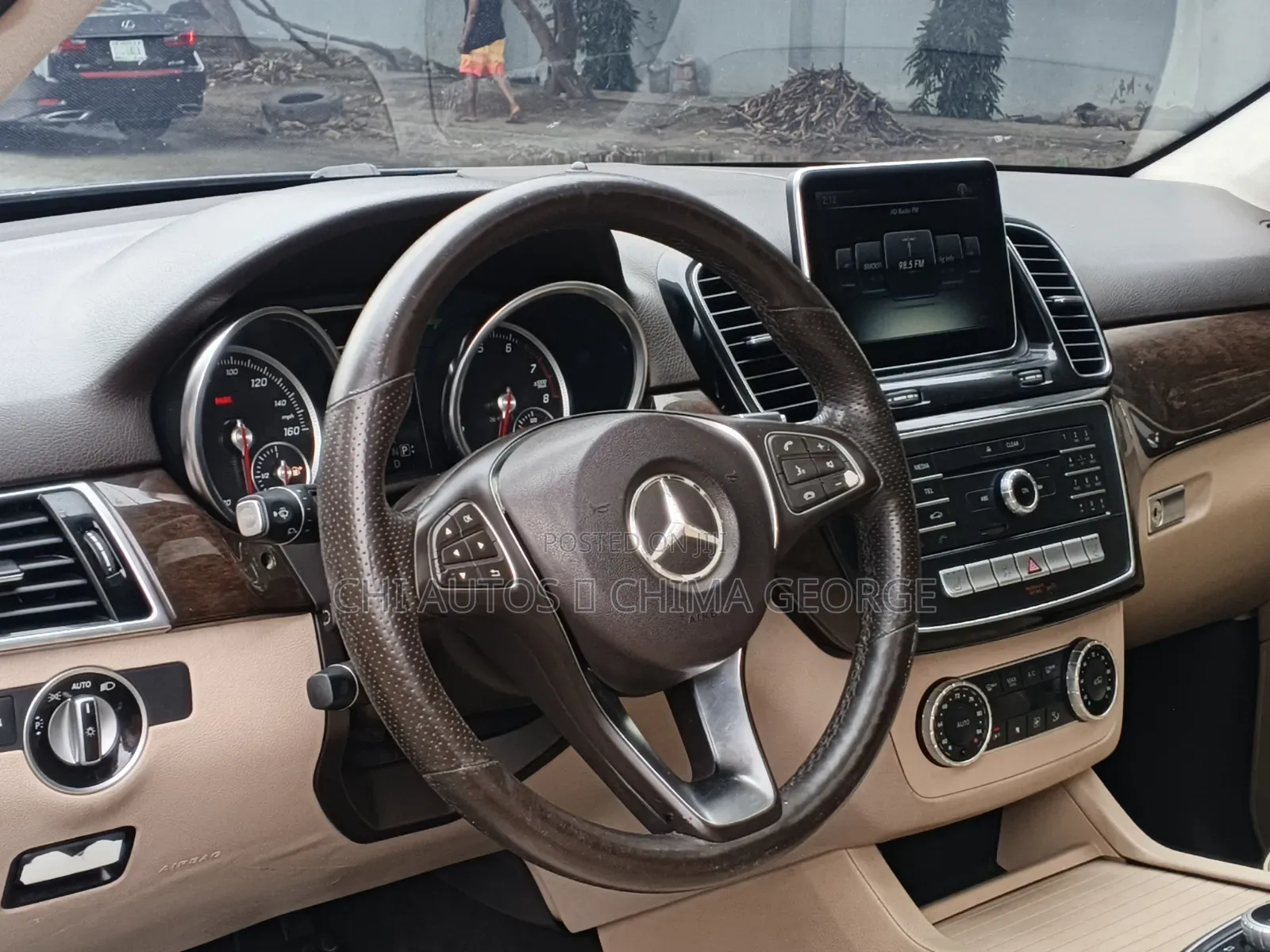 Mercedes-Benz GLE-Class GLE 350 2016 Blue