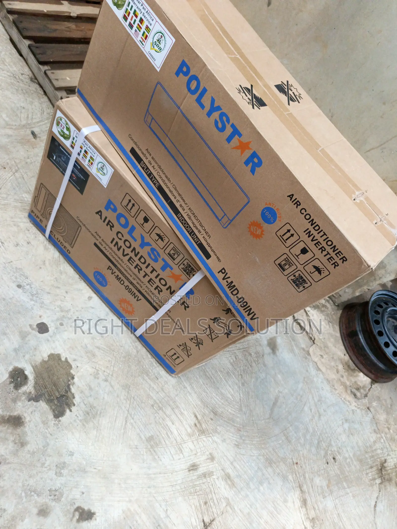 Polystar 1HP Inverter AC – Smart Choice for Home Office
