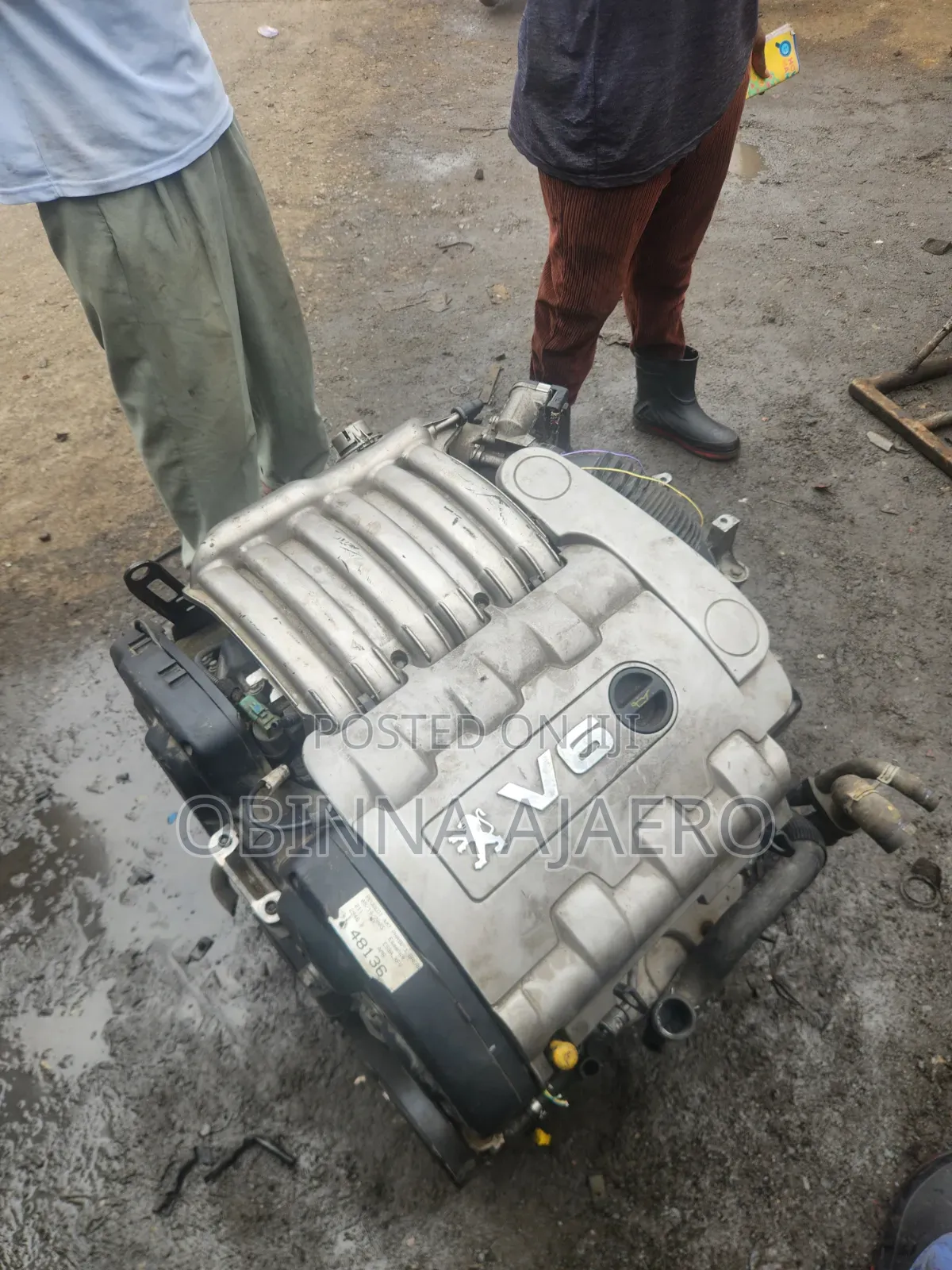 Complete Engine and Gearbox V6 407 Is Available Now Seen
