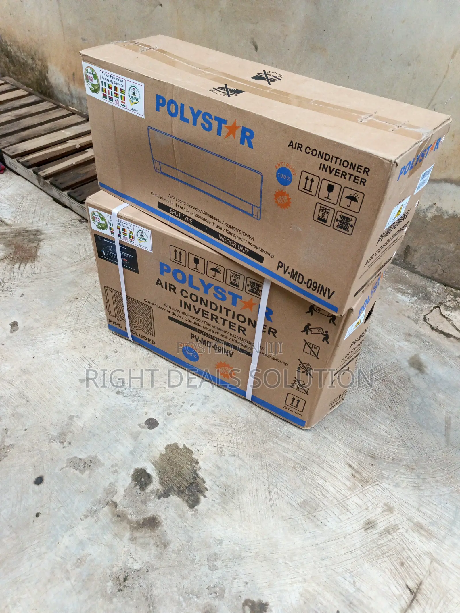 Polystar 1HP Inverter Split AC – Beat the Heat in Comfort