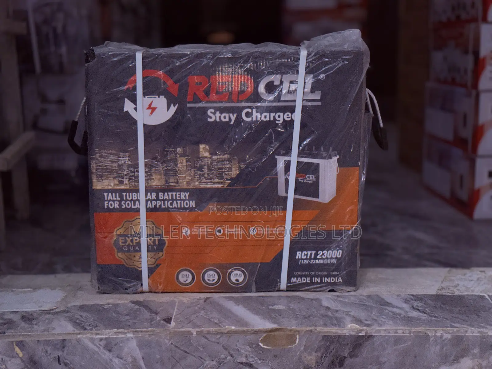 Red Cel RCTT 23000 High-Capacity 230Ah Tubular Battery