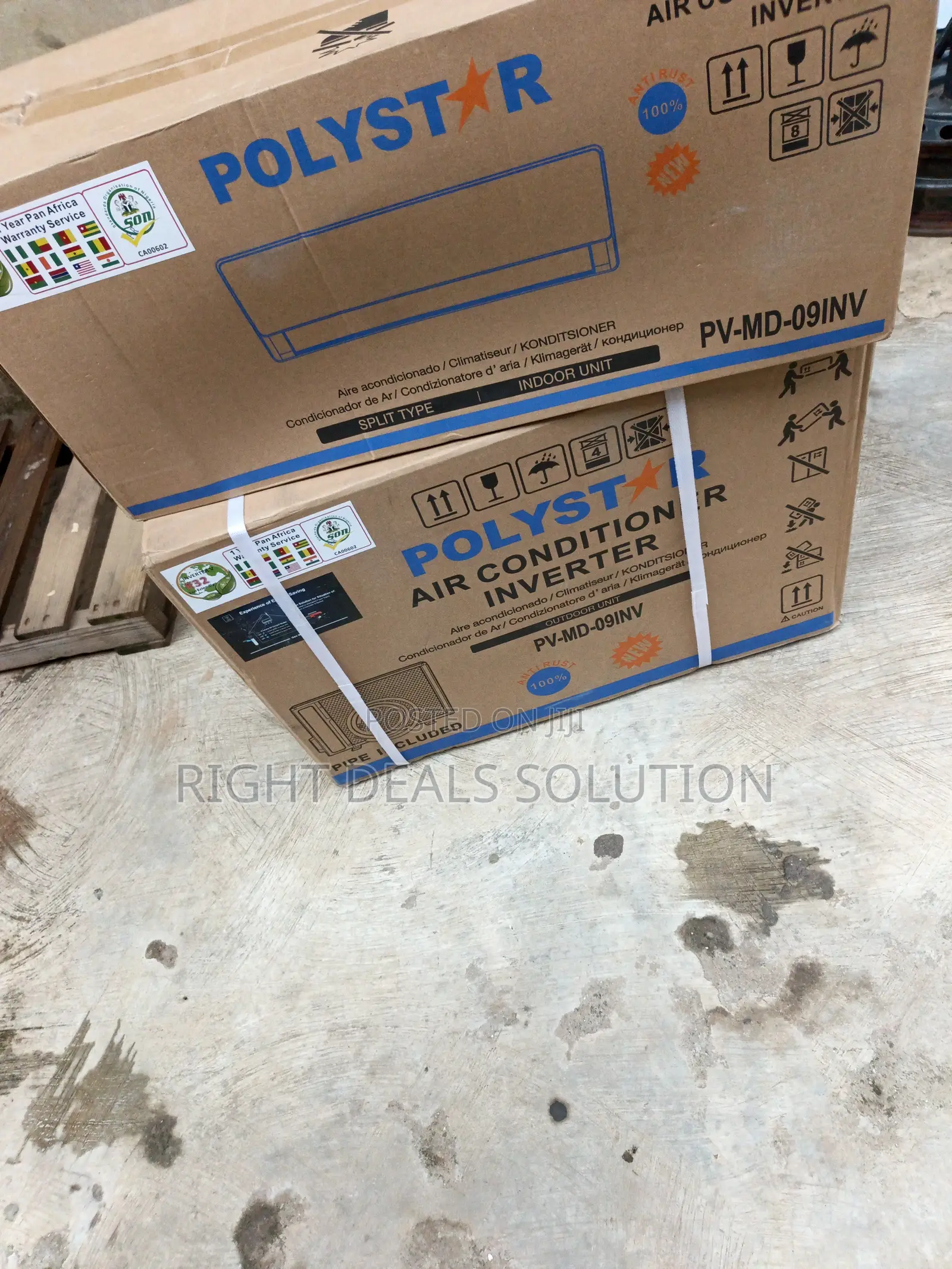 Polystar 1HP Inverter AC – Cool Air, Comfortable Living