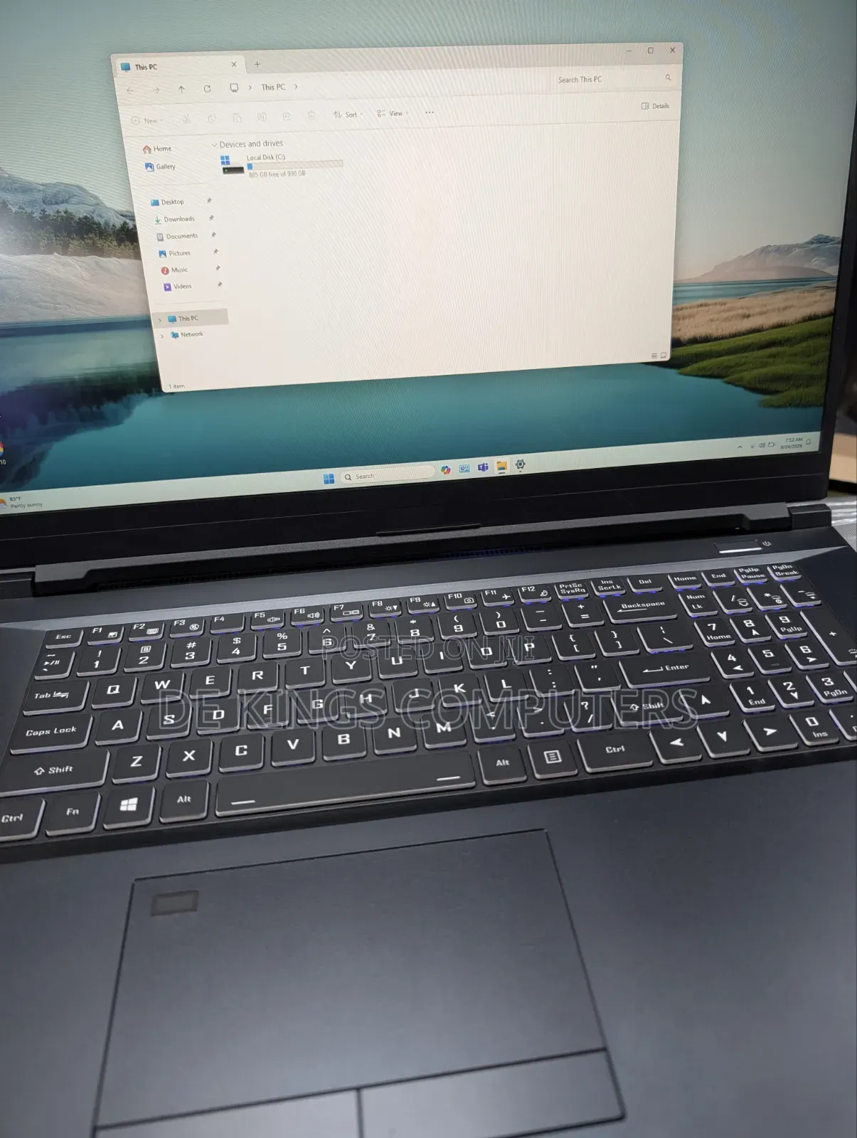 New Laptop Sager 32GB Intel Core i7 SSD 1T