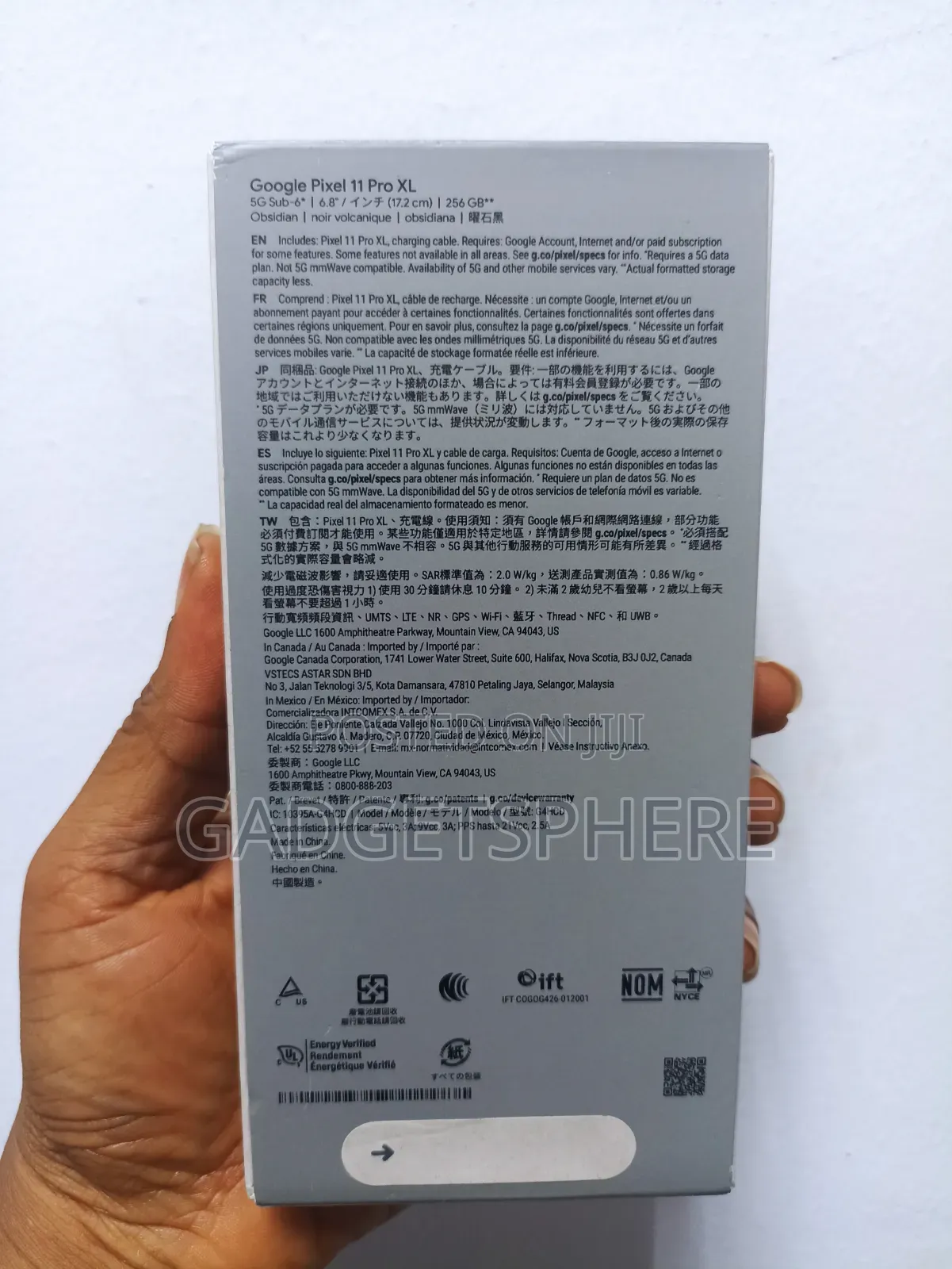 New Google Pixel 11 Pro XL 256 GB
