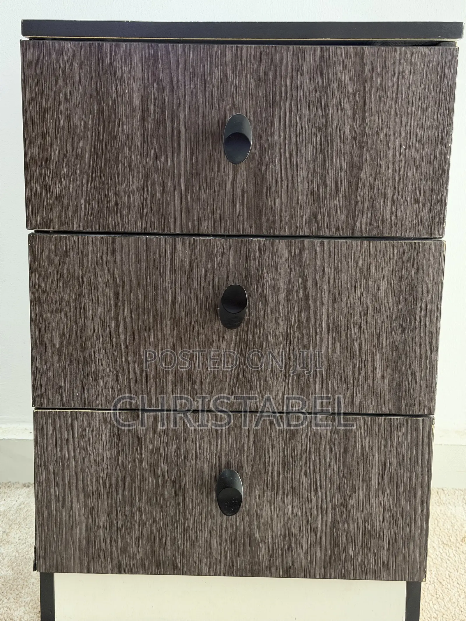 Wooden 3 Drawer Chest