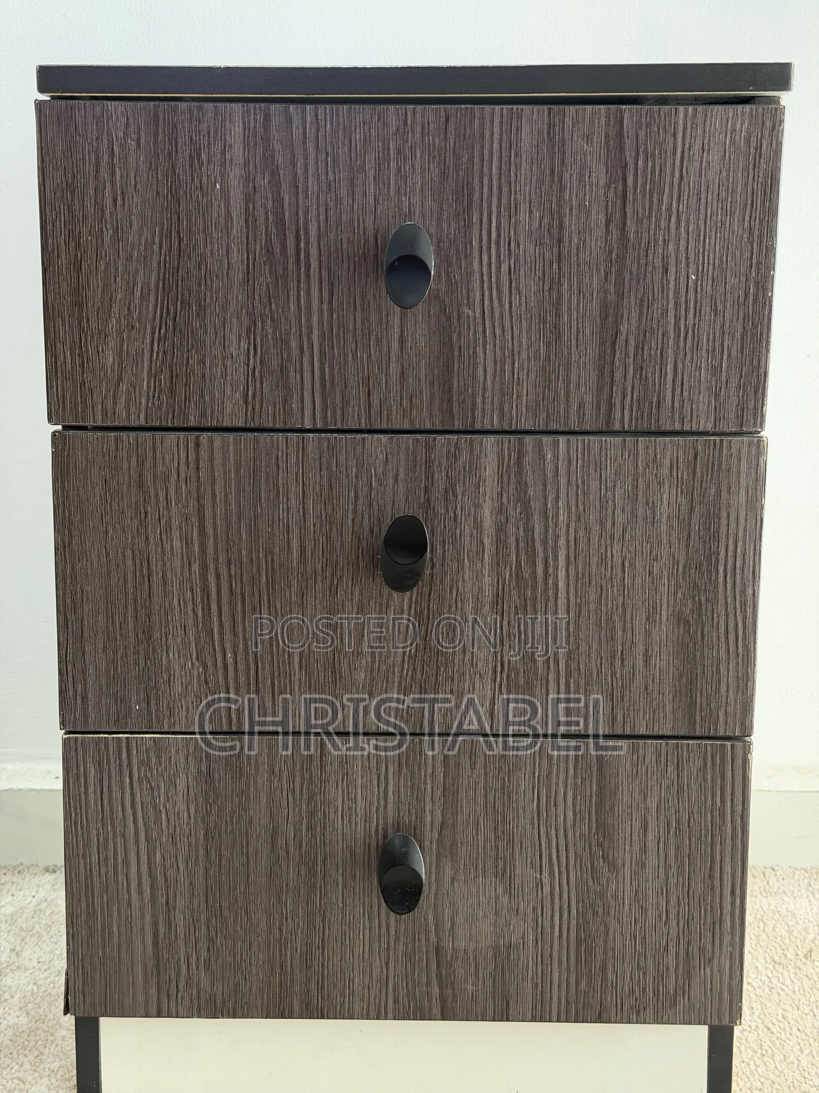 Wooden 3 Drawer Chest