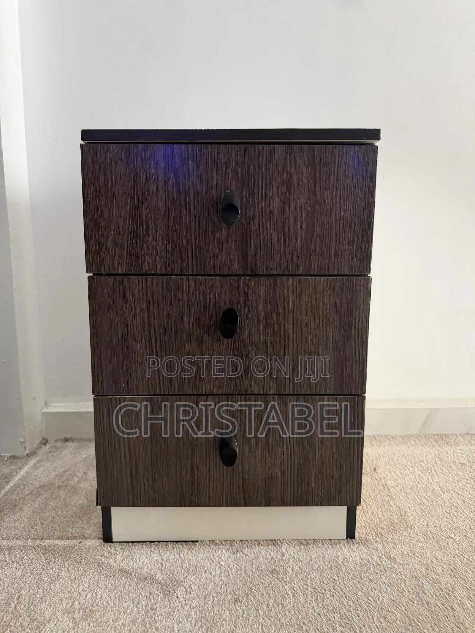 Wooden 3 Drawer Chest
