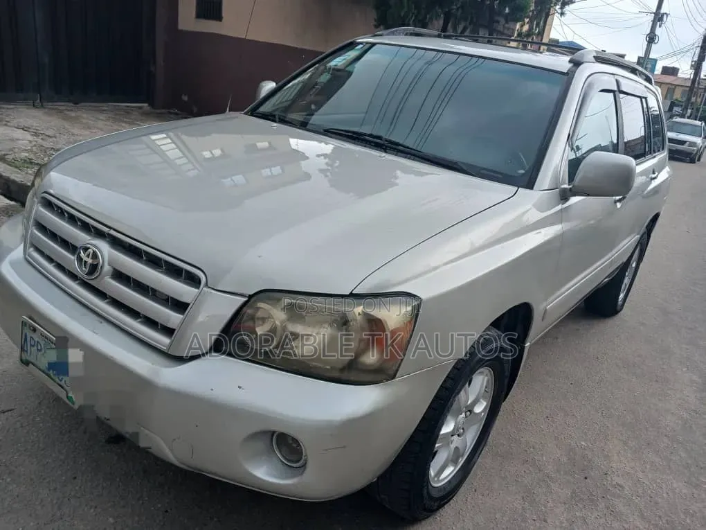 Toyota Highlander V6 2006 Silver
