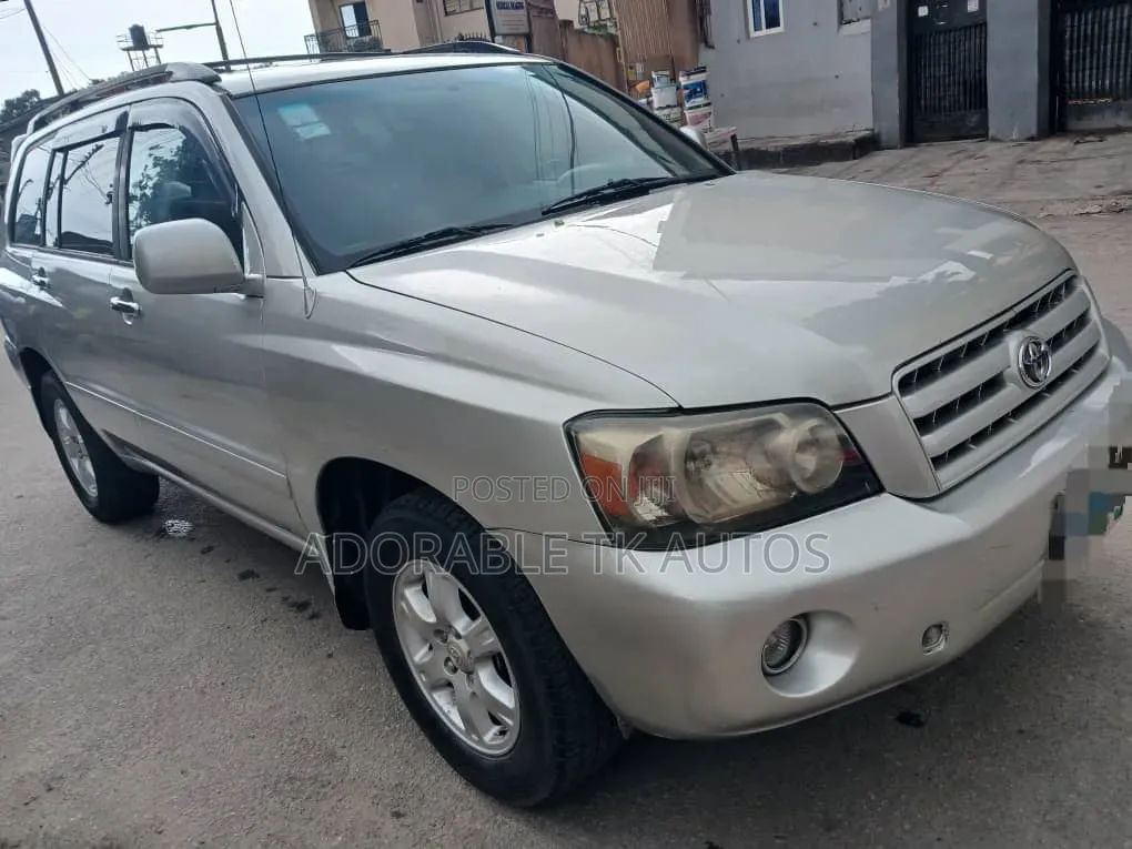 Toyota Highlander V6 2006 Silver