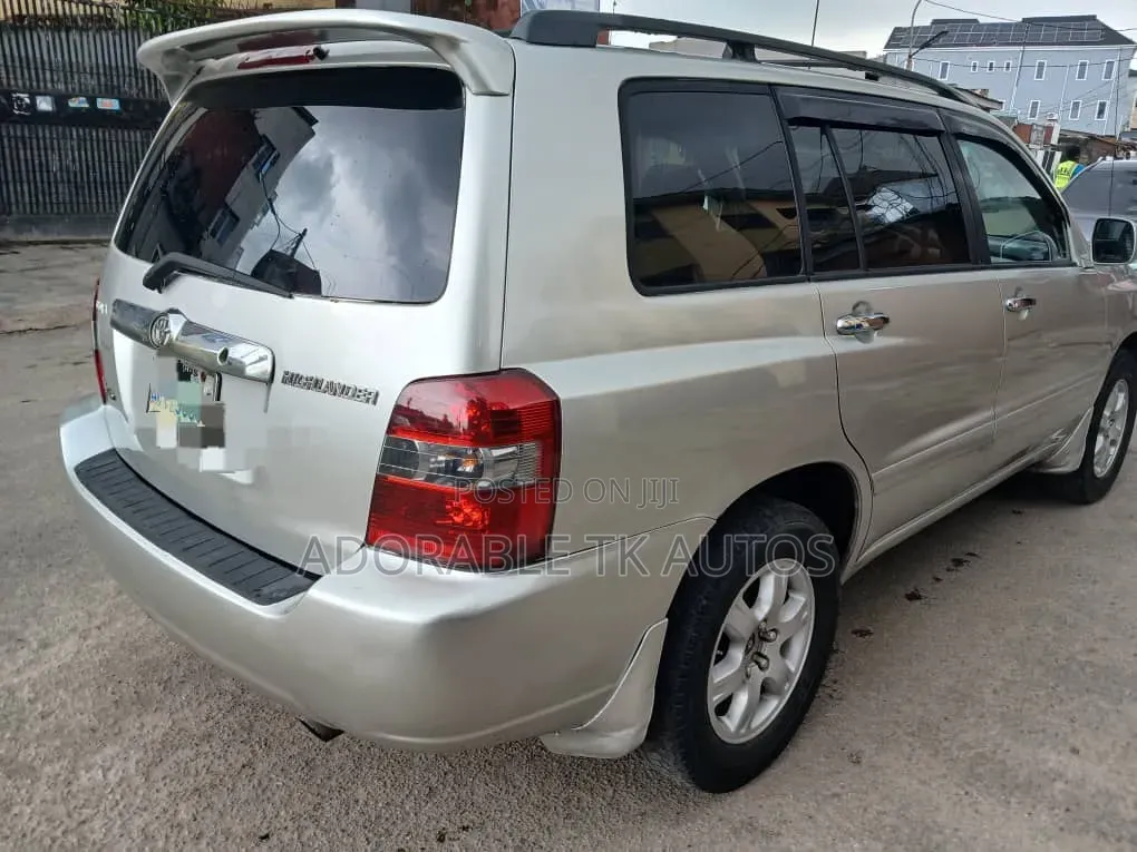 Toyota Highlander V6 2006 Silver
