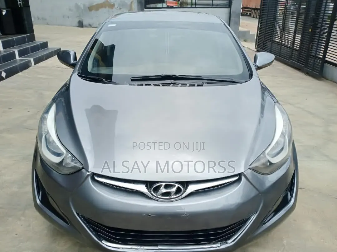 Hyundai Elantra Limited 4dr Sedan (1.8L 4cyl 6A) 2014 Gray