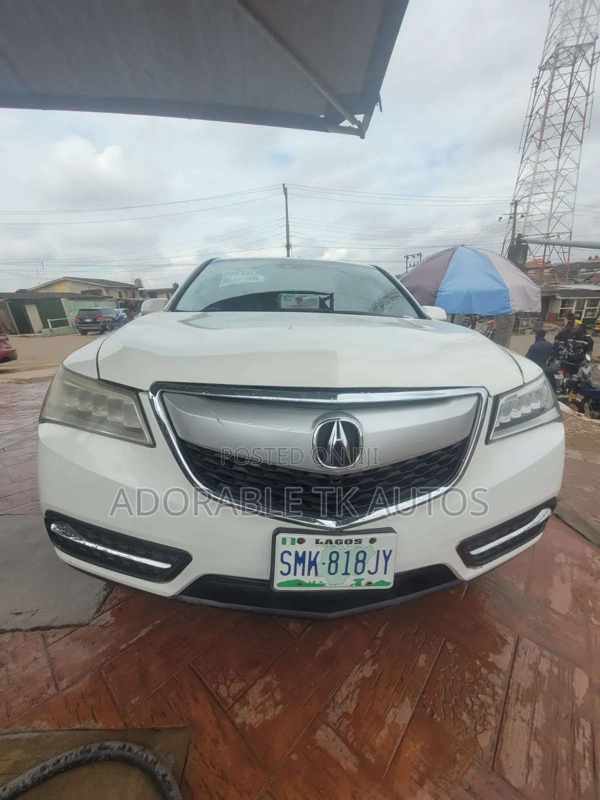 Acura MDX 4dr SUV (3.5L 6cyl 6A) 2014 White