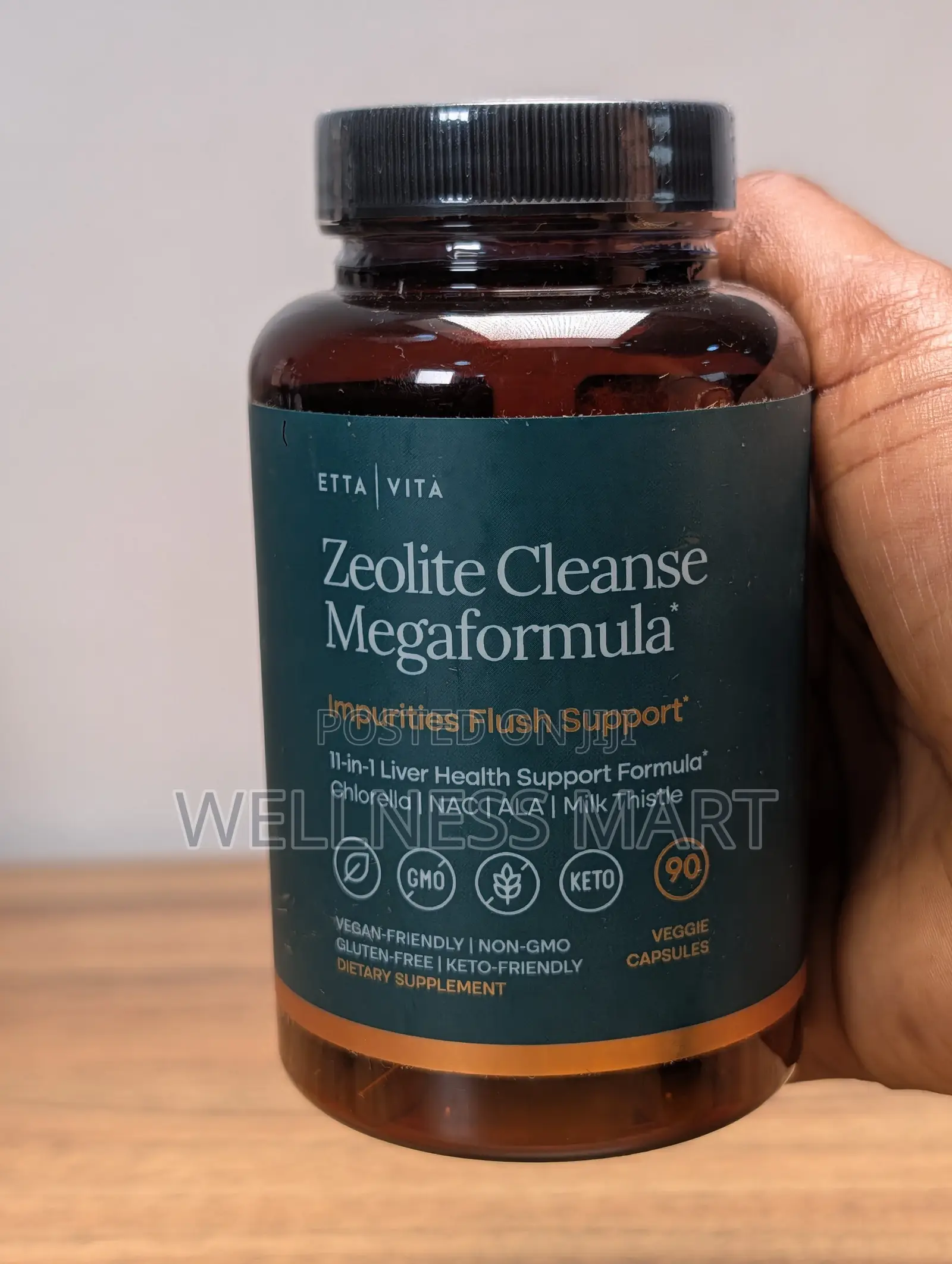 Etta Vita Zeolite Liver Detox 90 Caps | Energy Focus