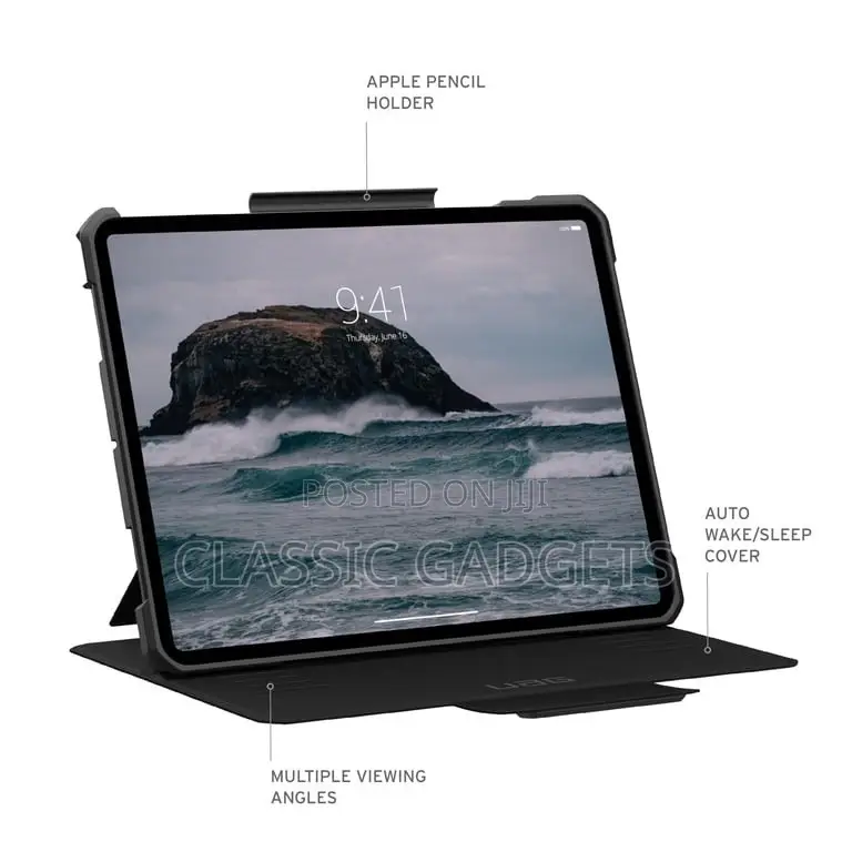 UAG Multi-Angle Auto Sleep/Wake Folio Cover for iPad Pro 13 M4/M5 2025