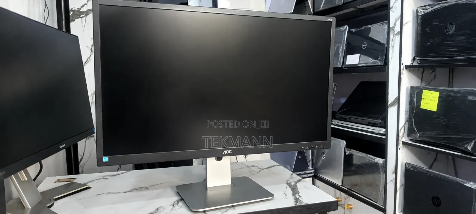 Fairly Used AOC 27" QHD IPS Monitor HDMI, DisplayPort, VGA, USB 3.0
