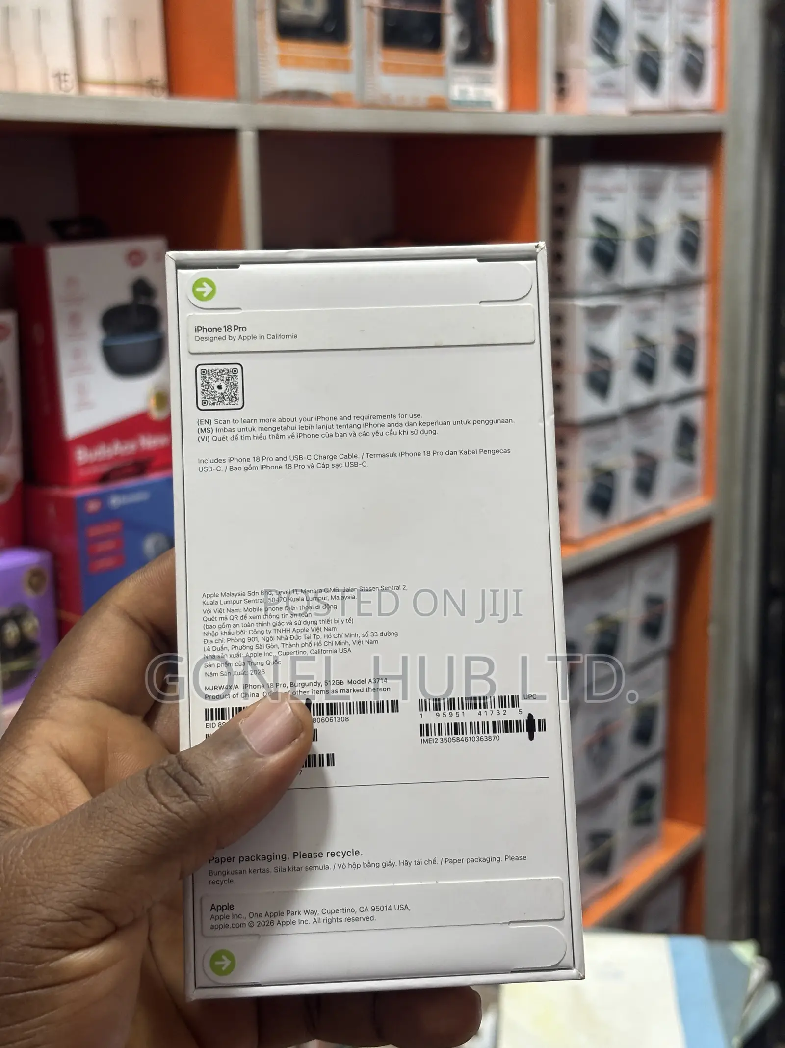 New Apple iPhone 18 Pro 512 GB Red