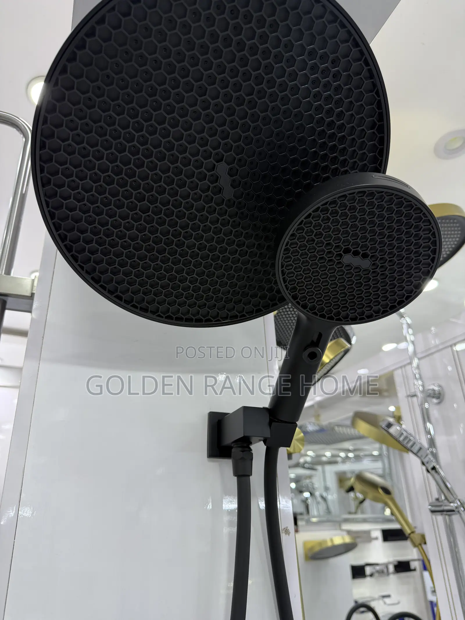 High Quality Black Thermostat Conce Shower Mixer