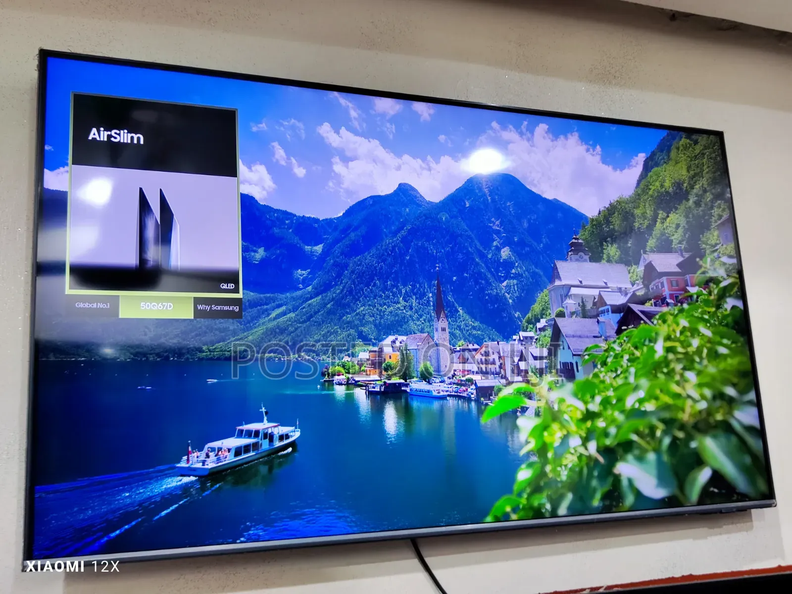 Top Notch Samsung 50" Qled Q67D Bezel-Less Screen Airslim Smart TV