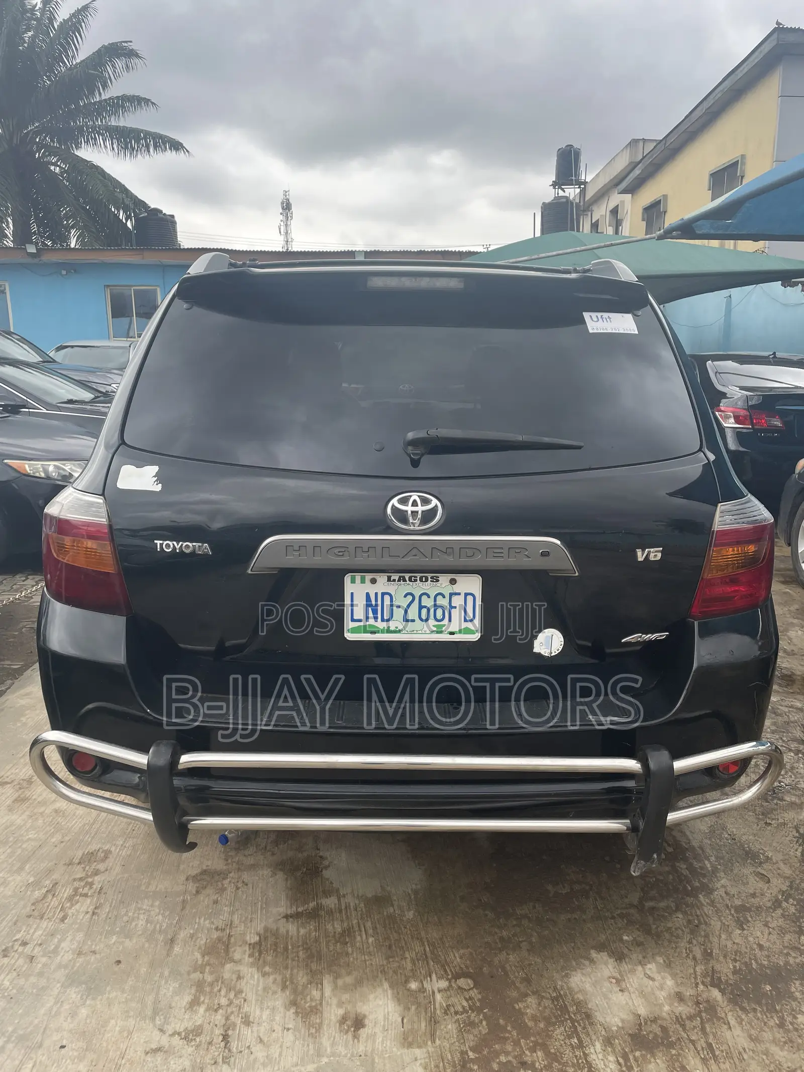 Toyota Highlander Sport 2008 Black