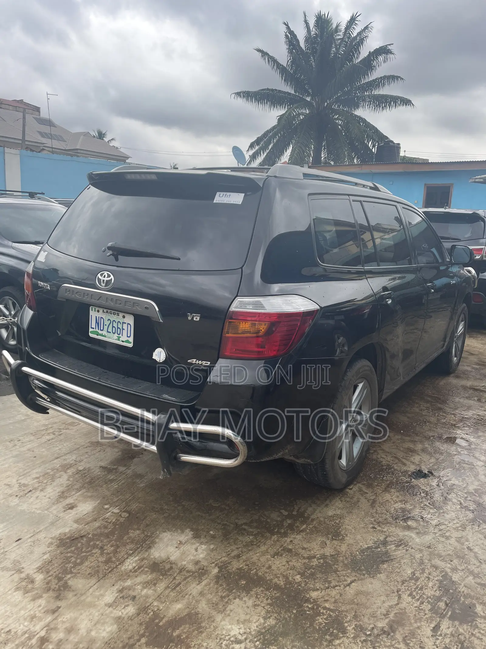 Toyota Highlander Sport 2008 Black