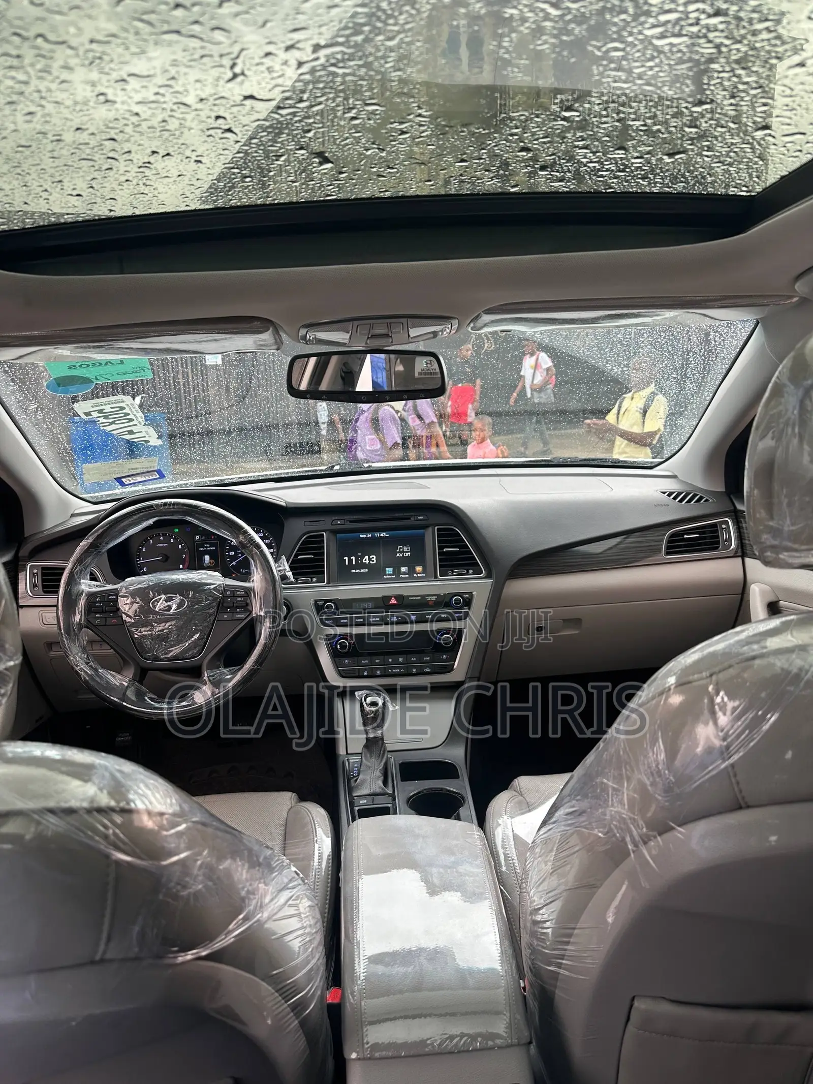 Hyundai Sonata Limited 4dr Sedan (2.4L 4cyl 6A) 2015 White