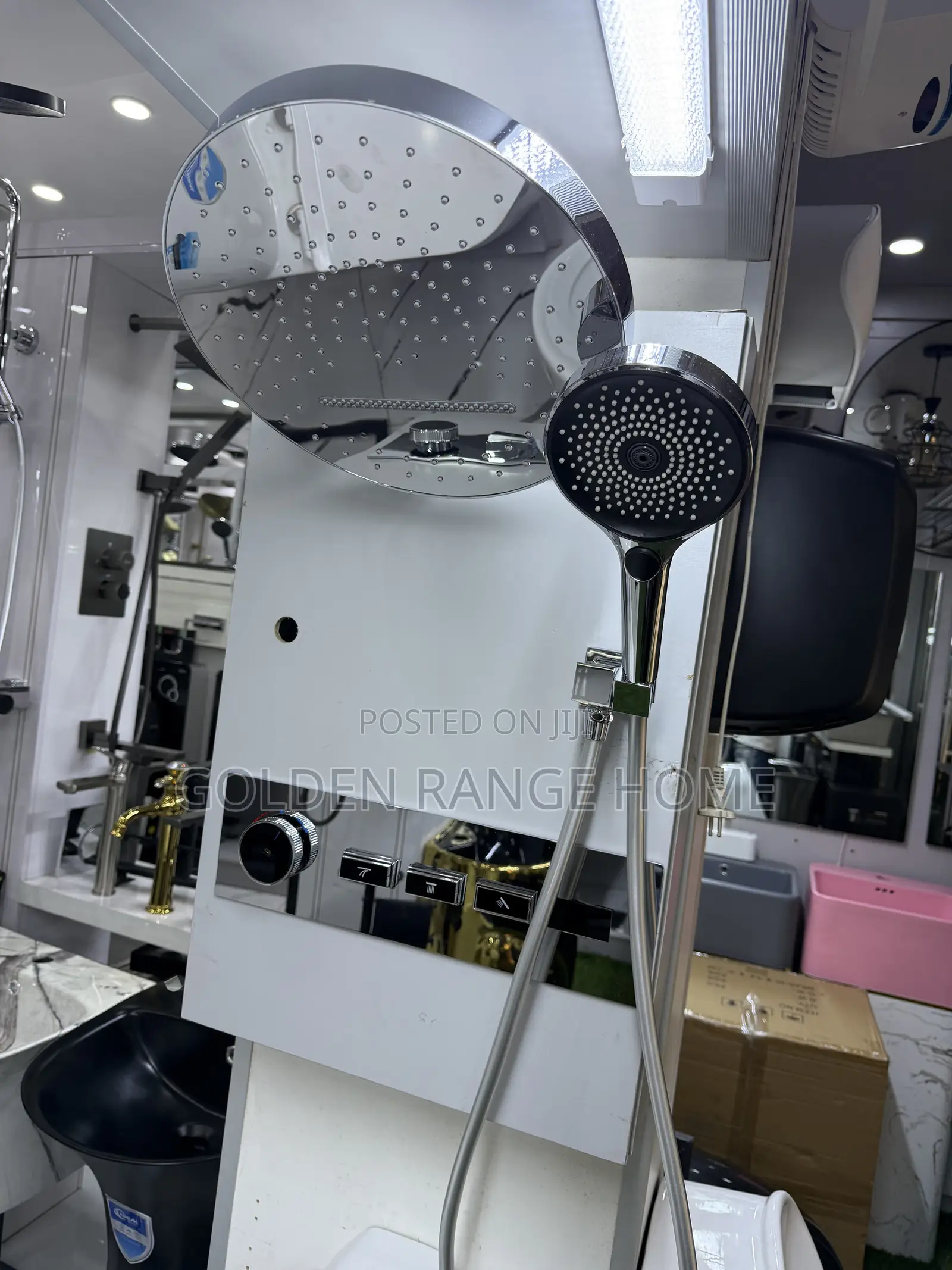 Stainless Steel Thermostatic Conceal Shower Mixer
