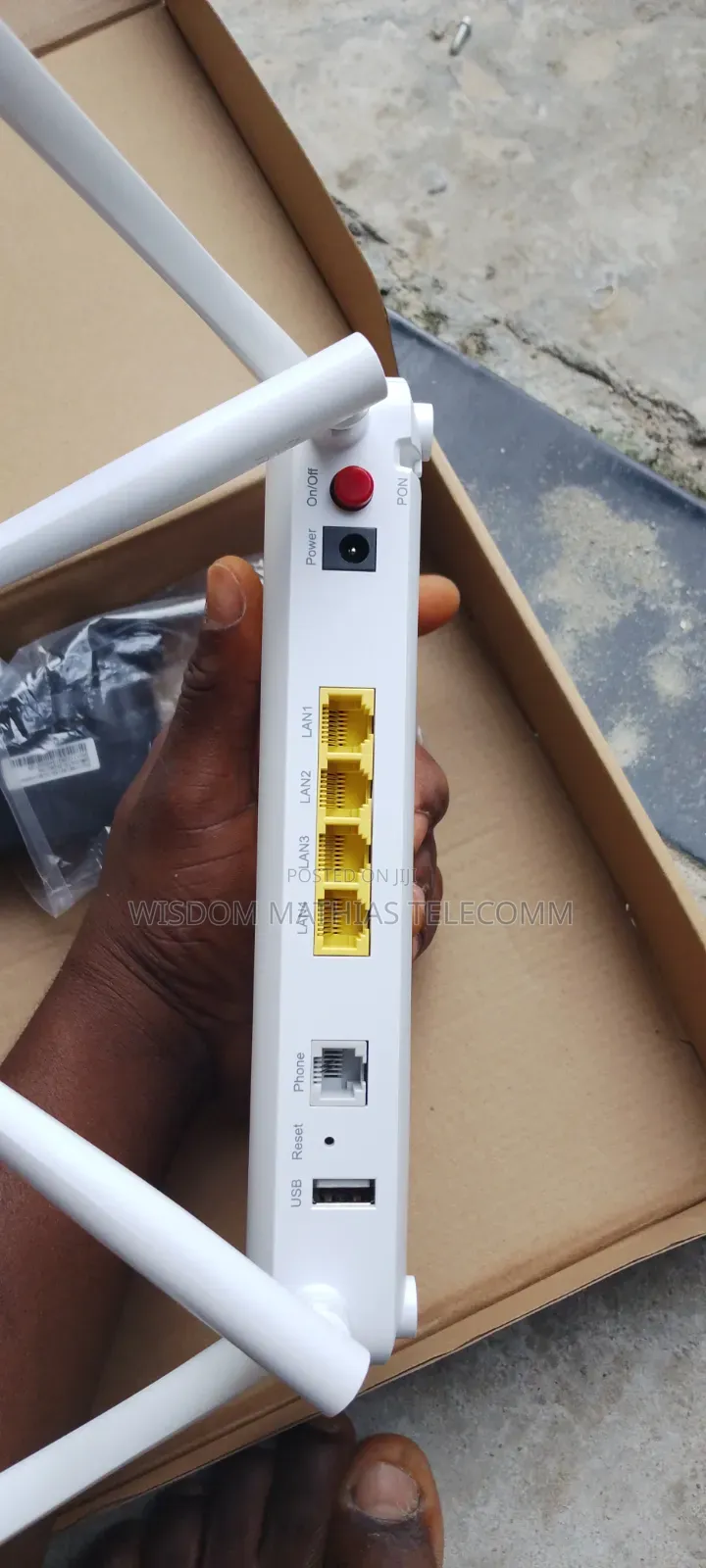 ZXHN F6600p Wifi 6 Ax3000 Gpon Ont Fiber Router