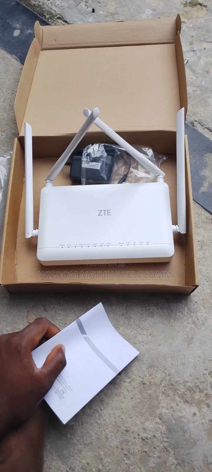 ZXHN F6600p Wifi 6 Ax3000 Gpon Ont Fiber Router