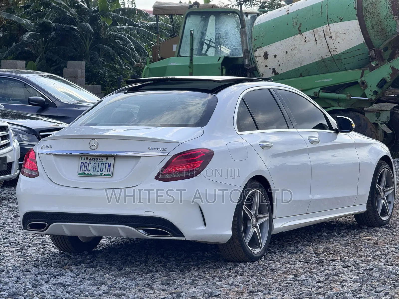 Mercedes-Benz C300 Sport 4Matic Sedan AWD (2.0L 4cyll 7A) 2016 White