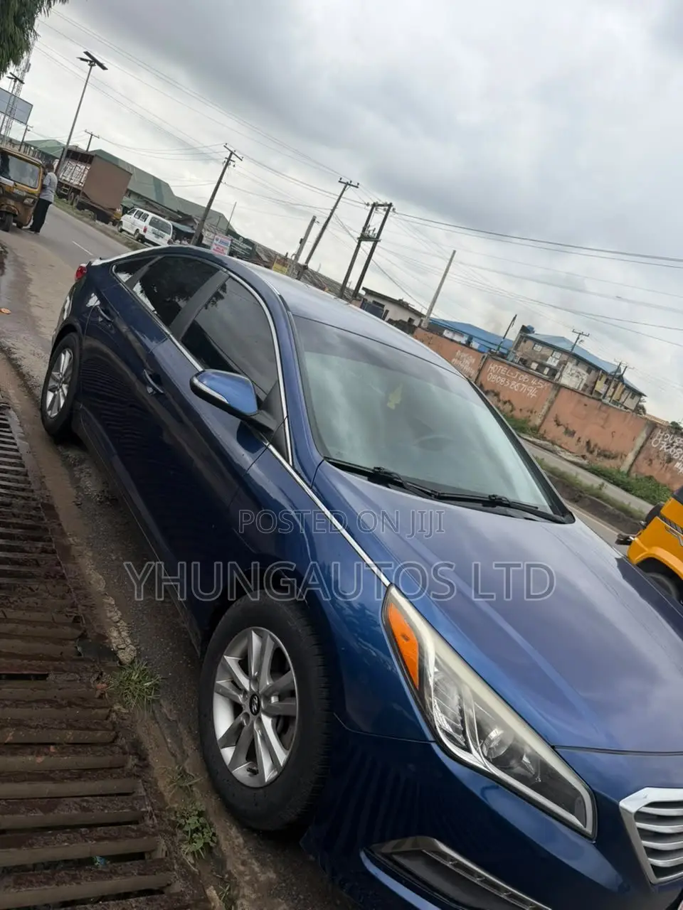 Hyundai Sonata Eco 4dr Sedan (1.6L 4cyl Turbo 7AM) 2015 Blue