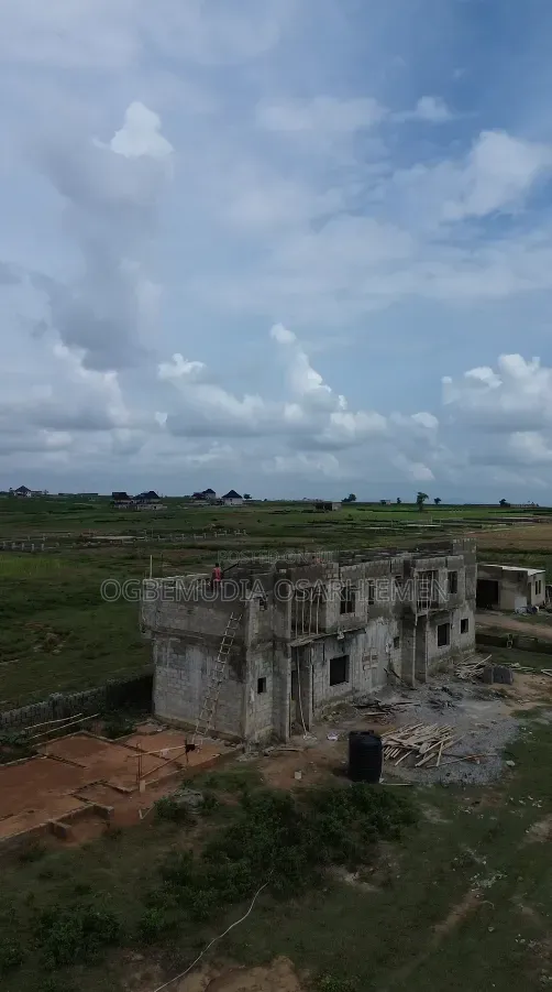 350sqm Estate Land for 3 Bedroom Semi Detached Duplex With BQ, RofO