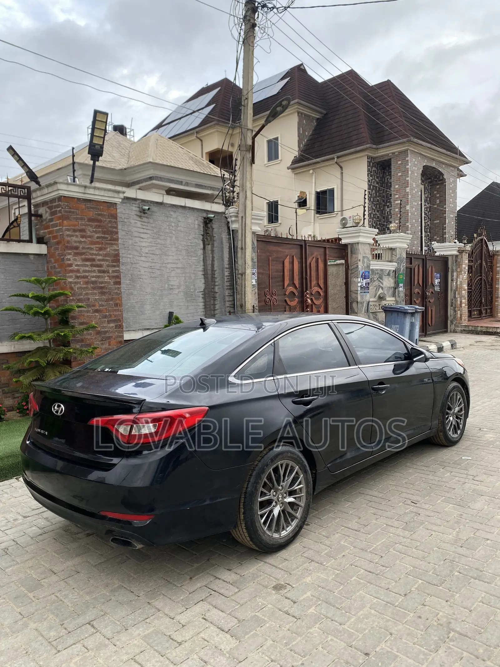 Hyundai Sonata 2015 Black
