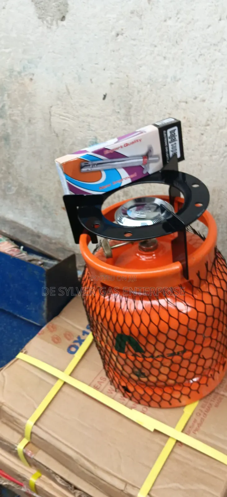 3kg Gas Cylinder With Accessories and Free Electronic Lighter