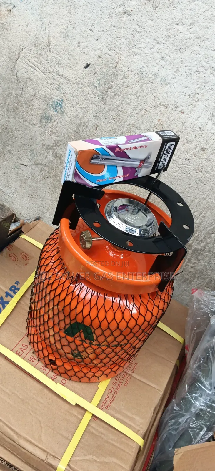3kg Gas Cylinder With Accessories and Free Electronic Lighter