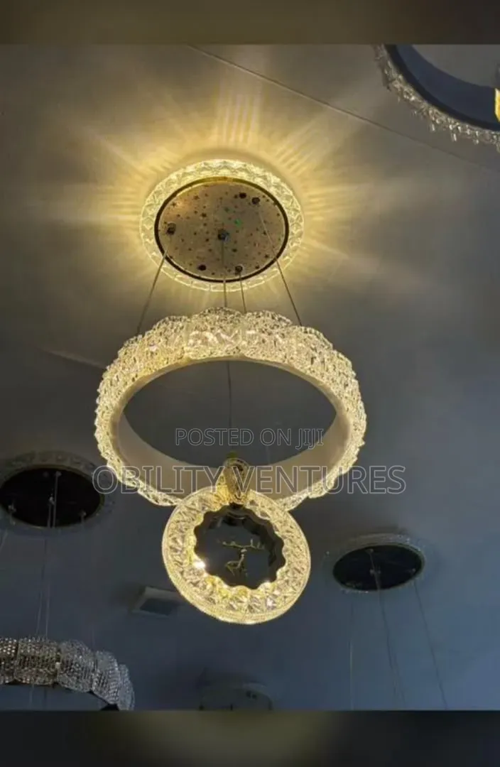 Luxury Crystal LED Chandelier Ceiling Light
