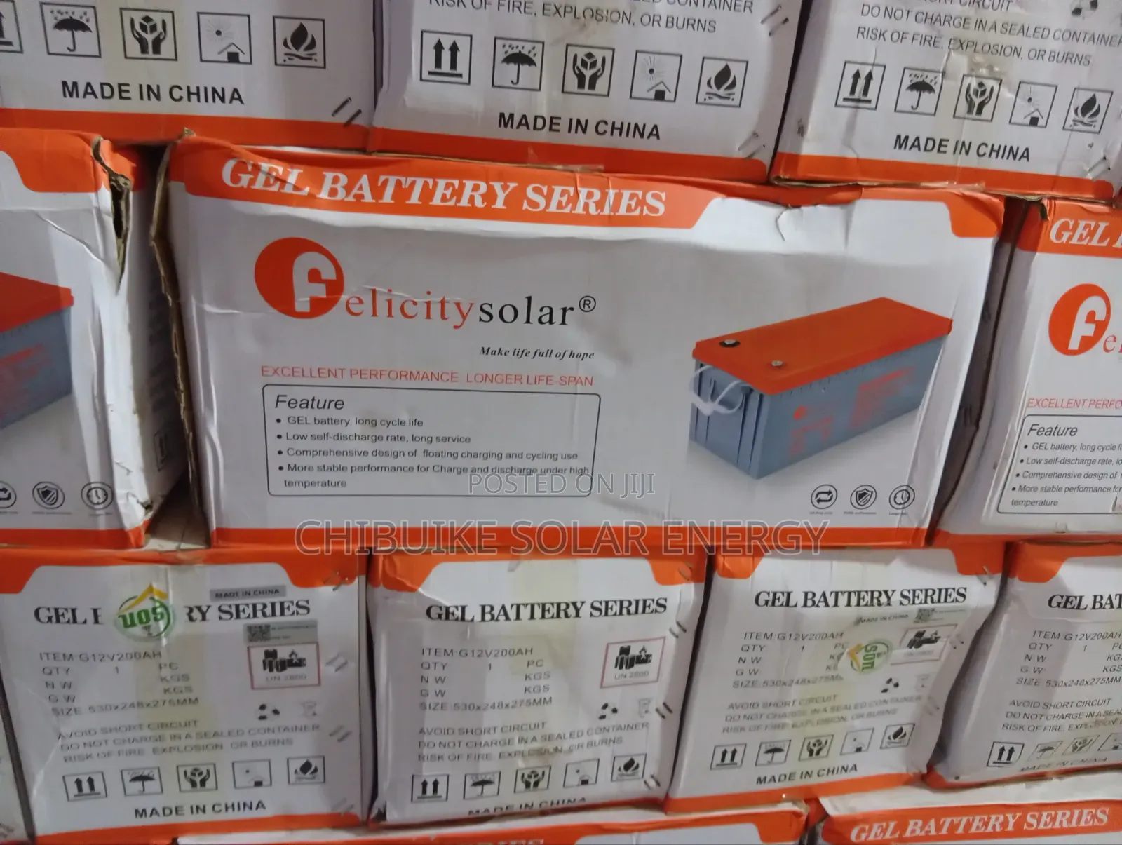Felicity Solar Battery 200ah/12