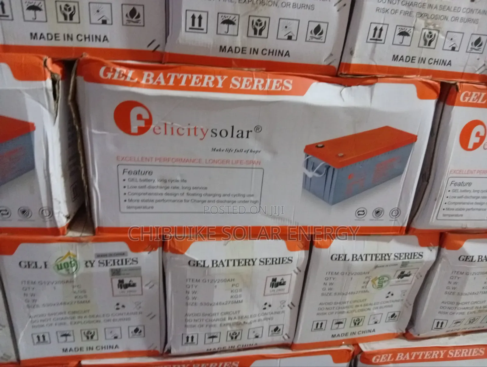 Felicity Solar Battery 200ah/12