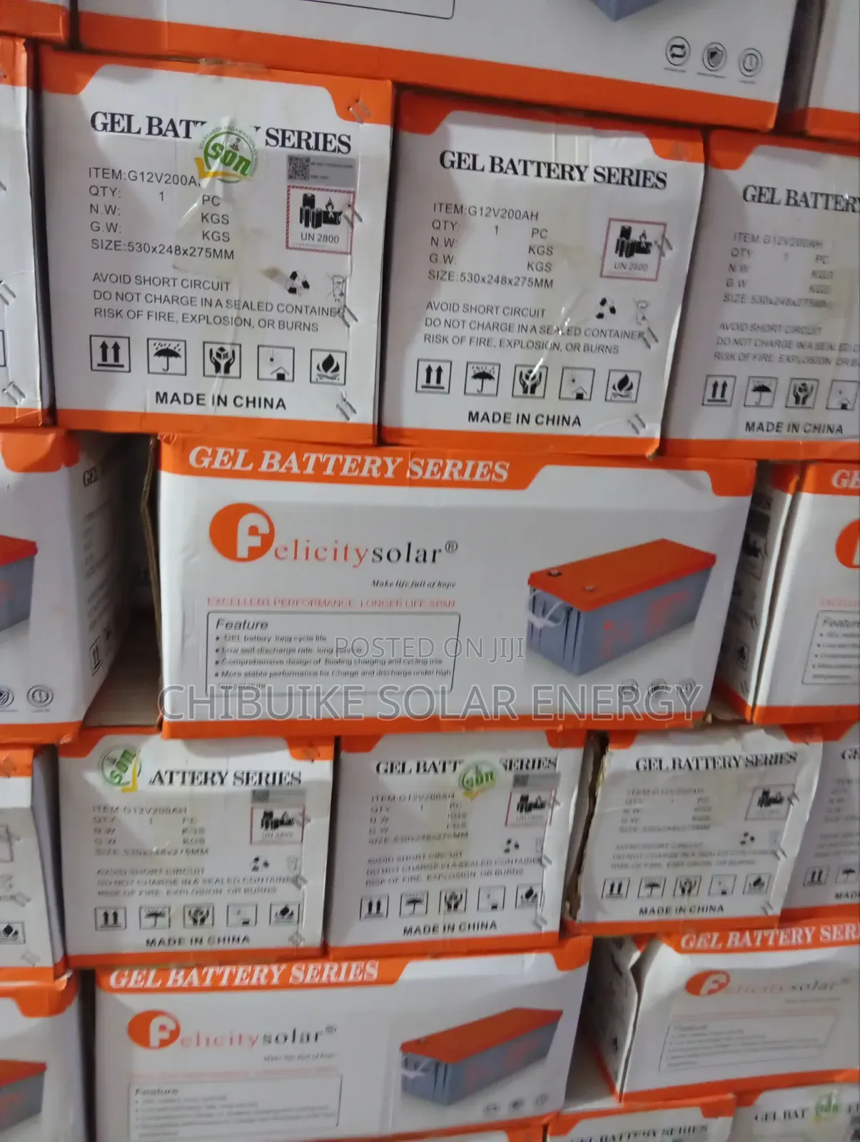 Felicity Solar Battery 200ah/12