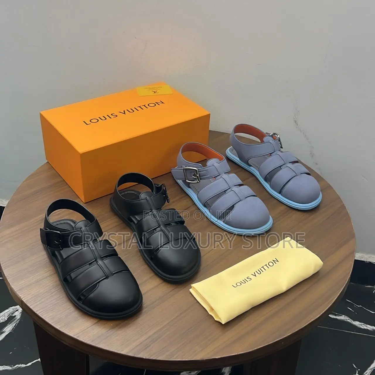Louis Vuitton Quality Luxury Men Sandals