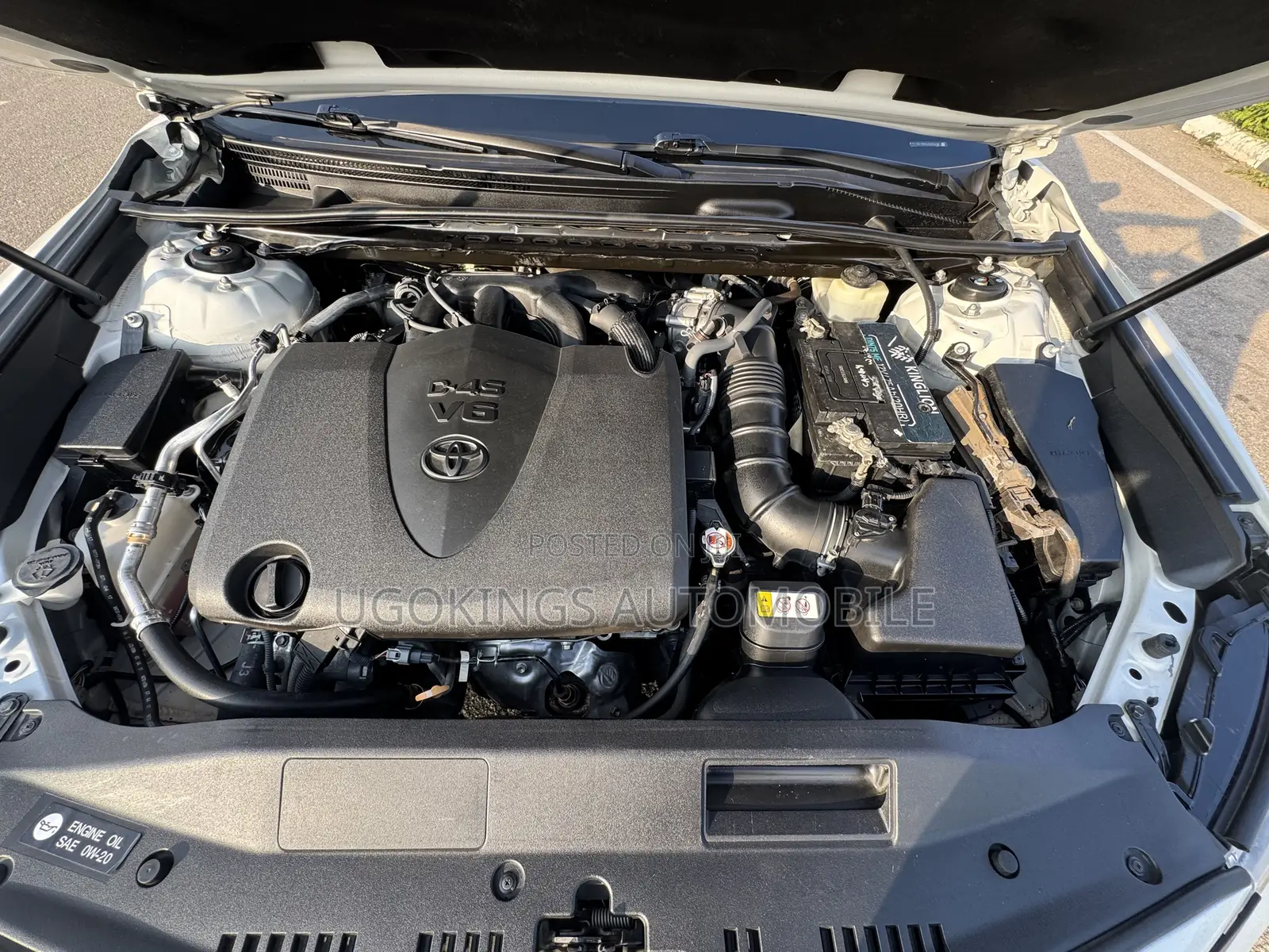 Toyota Camry XSE V6 FWD (3.5L 6cyl 8AM) 2018 White